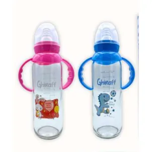 BIBERON GHIRAFF VIDRIO 9 OZ BG P38 - Ecofarma